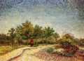 Lane in Voyer d Argenson Park at Asnieres Vincent van Gogh